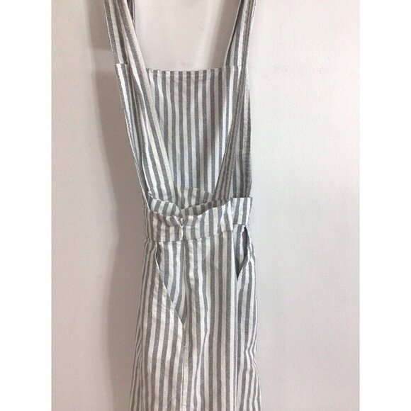 Forever 21 Stripe Overalls Womens Small - Picture 3 of 10